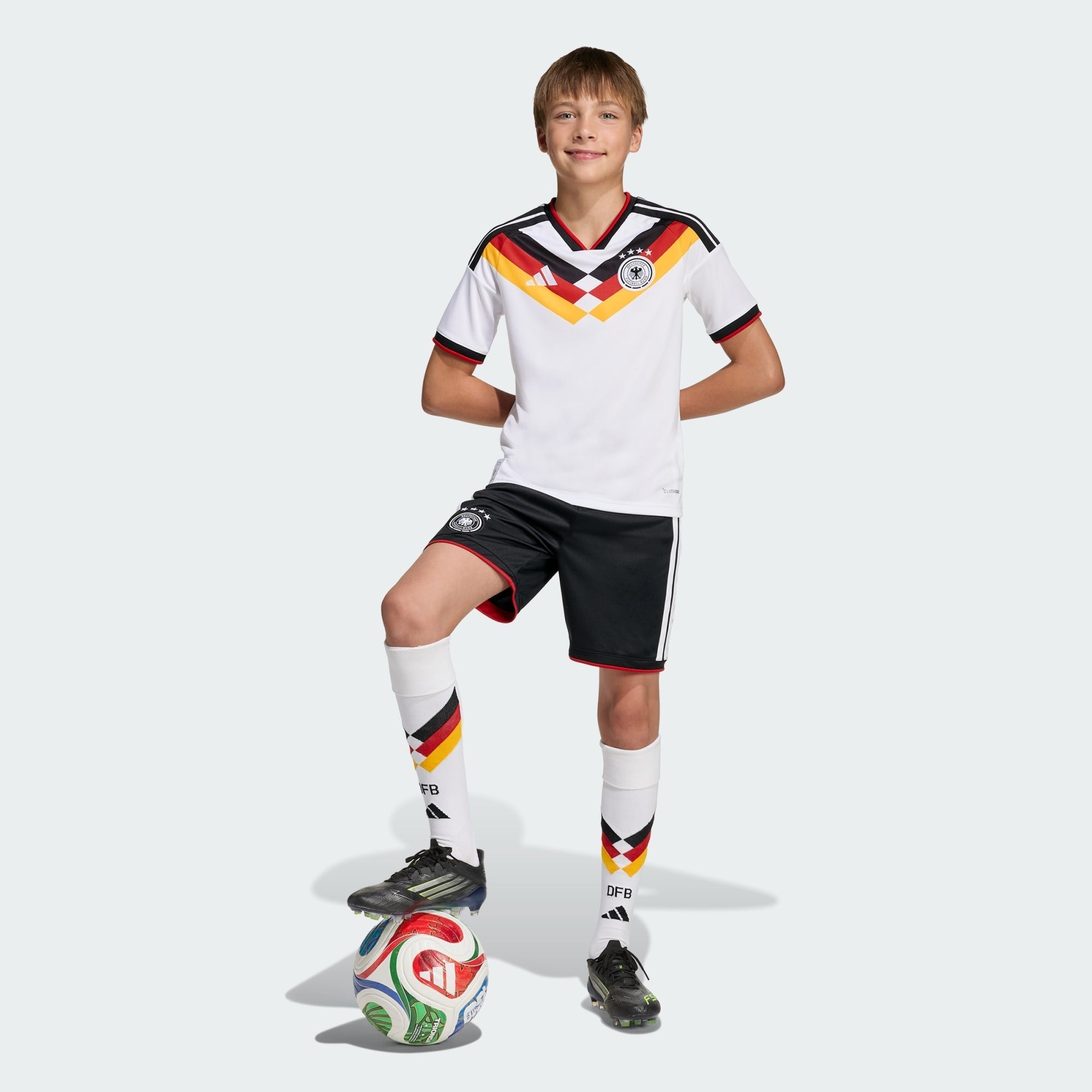 Germany Home Kids Jersey WC 2-26